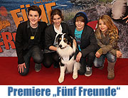 "Fünf Freunde" kommt am 22.01.2012 ins Kino. Premiere am 22.01. im Cinemaxx München (©Foto: MartiN Schmitz)